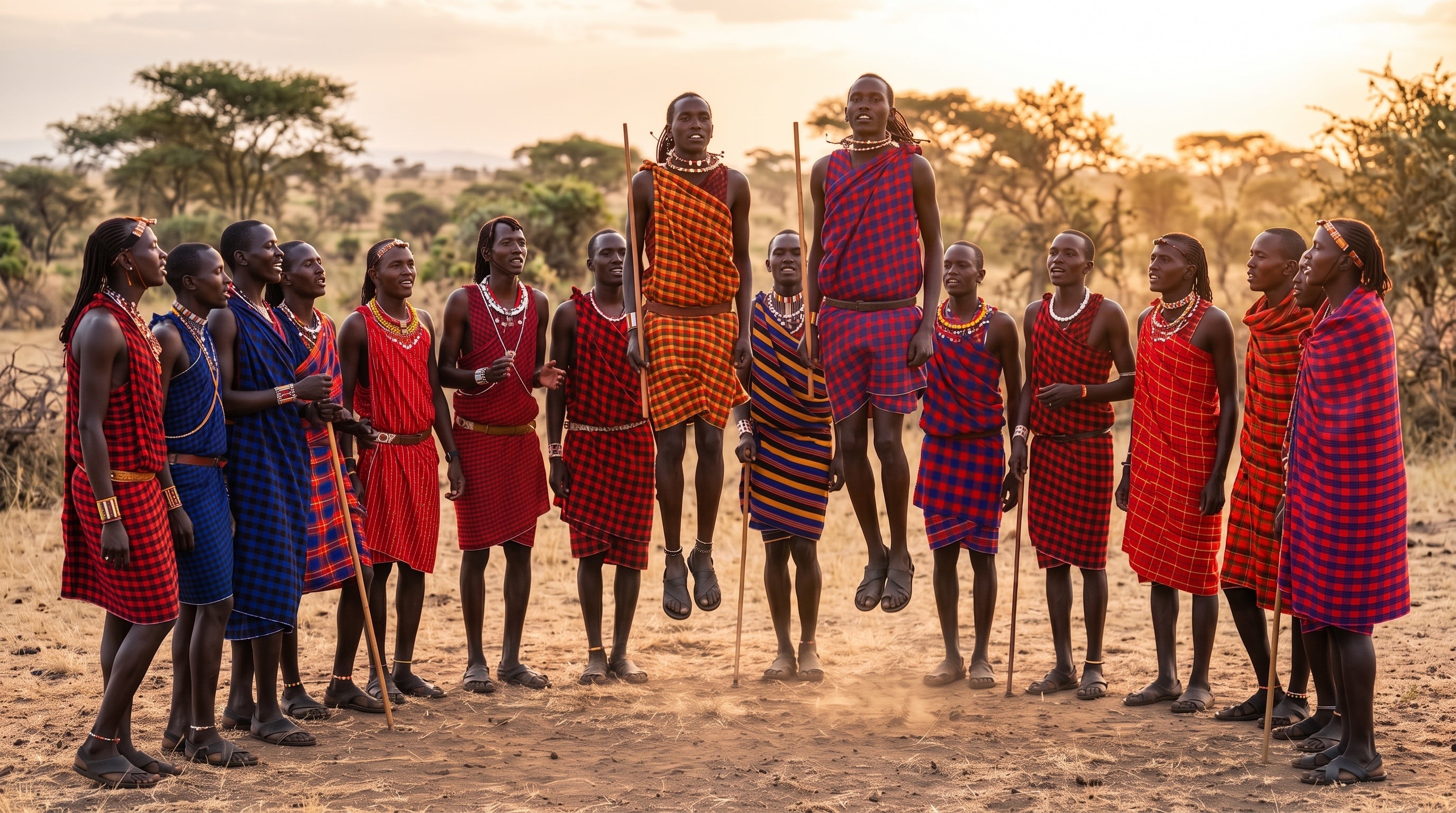 The Maasai Dance: the Rhythm of the Savannah
